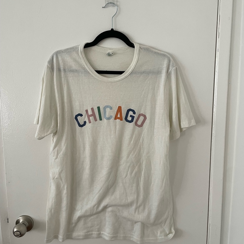 Chicago Graphic Tee - White